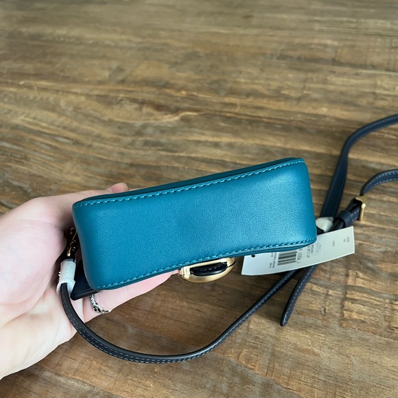 Coach Tabby 13 blue colorblock NWT - Picture 4 of 11